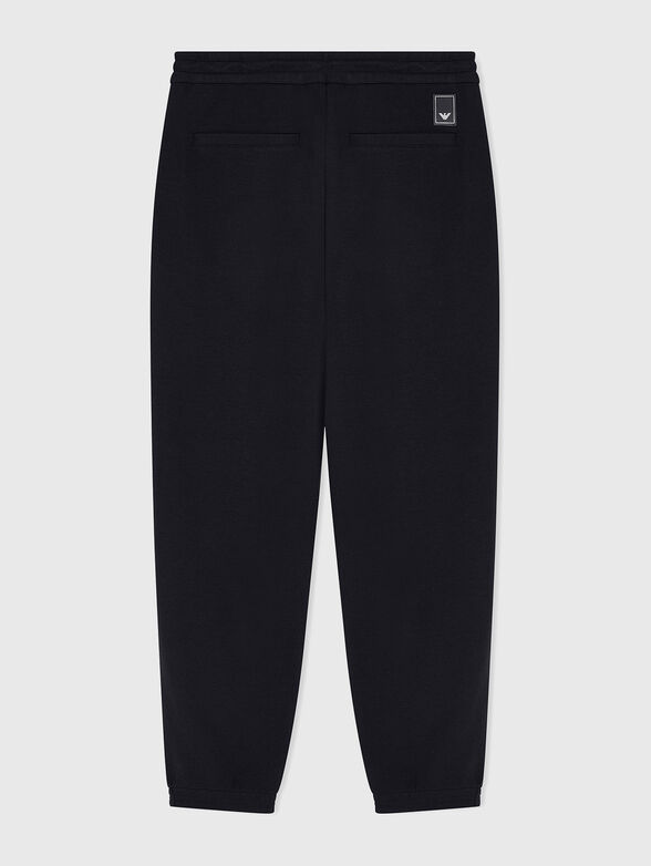 Cotton-blend sweatpants - 1