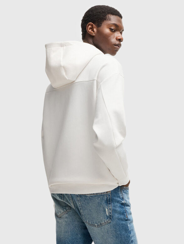 Sweatshirt with hood and logo - 3