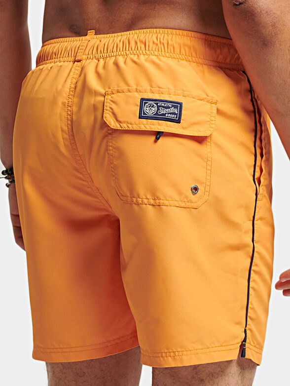 Blue beach shorts - 2