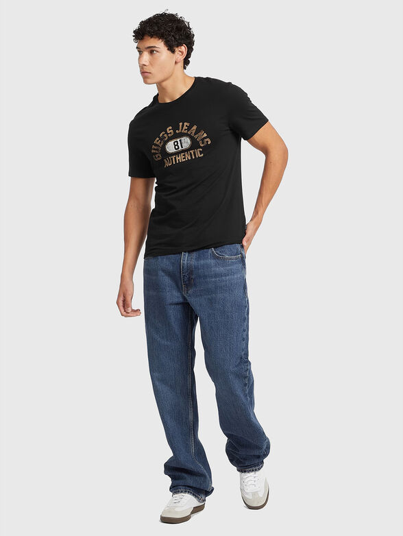 Slim T-shirt with logo detail - 2