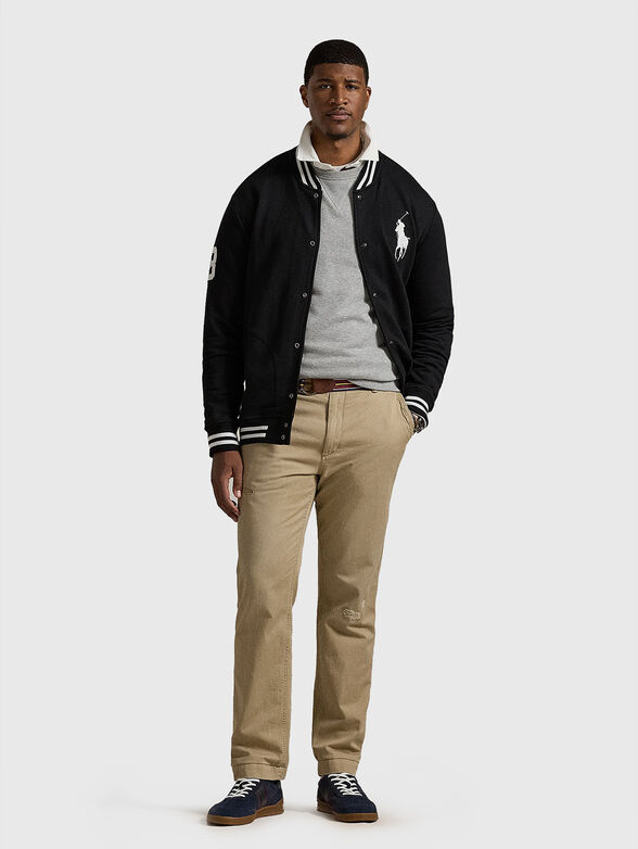 Bomber jacket with logo - 2