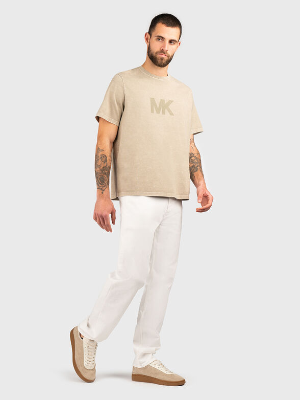 FINN straight jeans with logo - 3