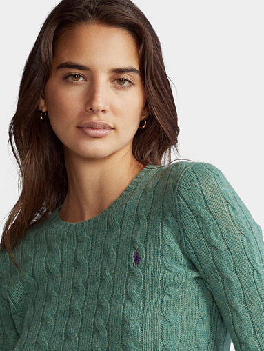 Wool and cashmere sweater - 4