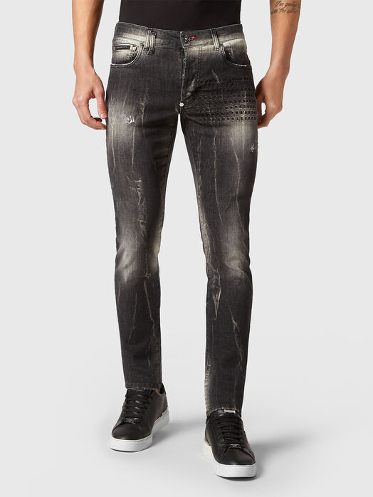 SKULL & BONES straight jeans