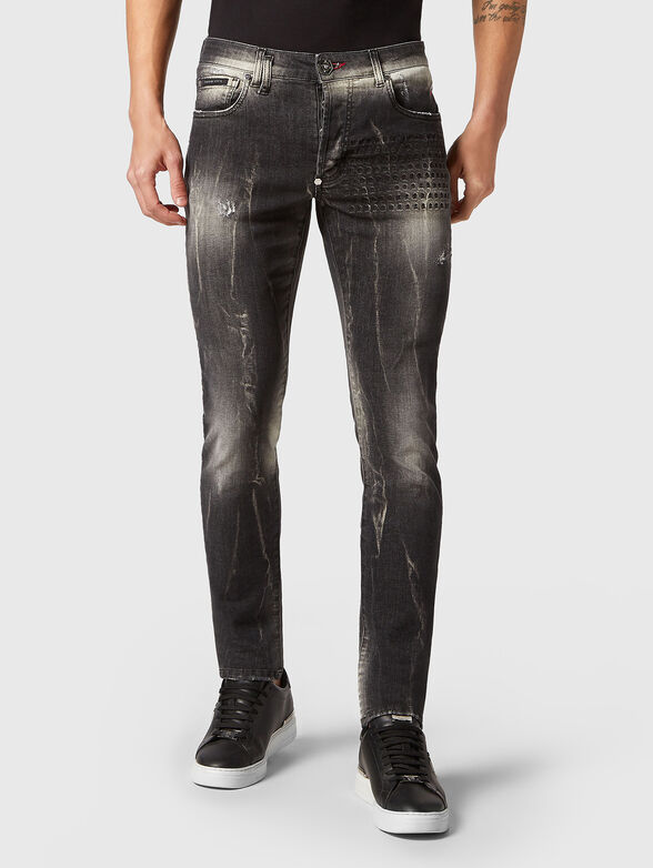 SKULL & BONES straight jeans - 1