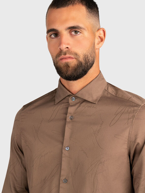 Long sleeve cotton shirt - 3