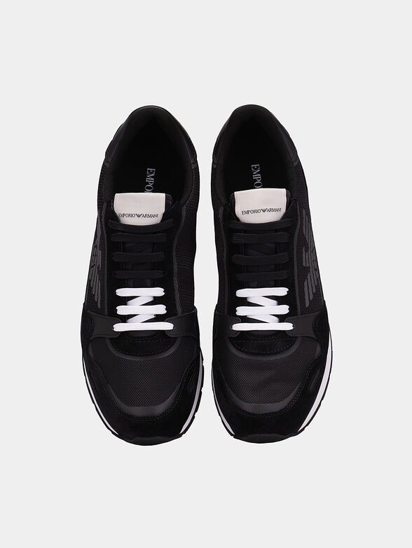 Sneakers with maxi logo print - 6