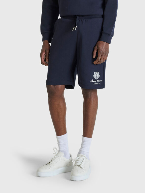 Cotton-blend shorts  - 1