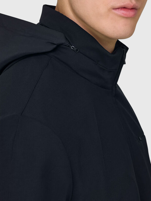 Dark blue bomber jacket - 4