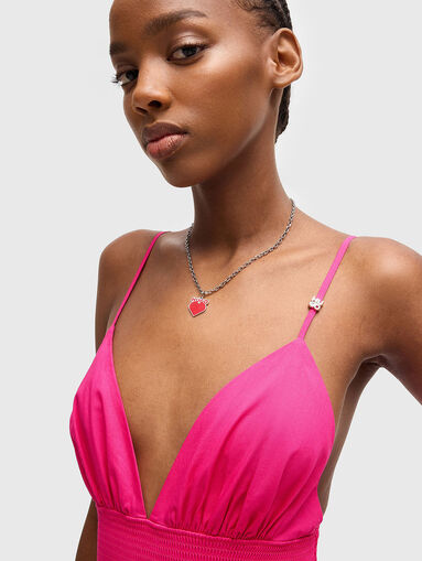 KAPILU cotton maxi dress - 4