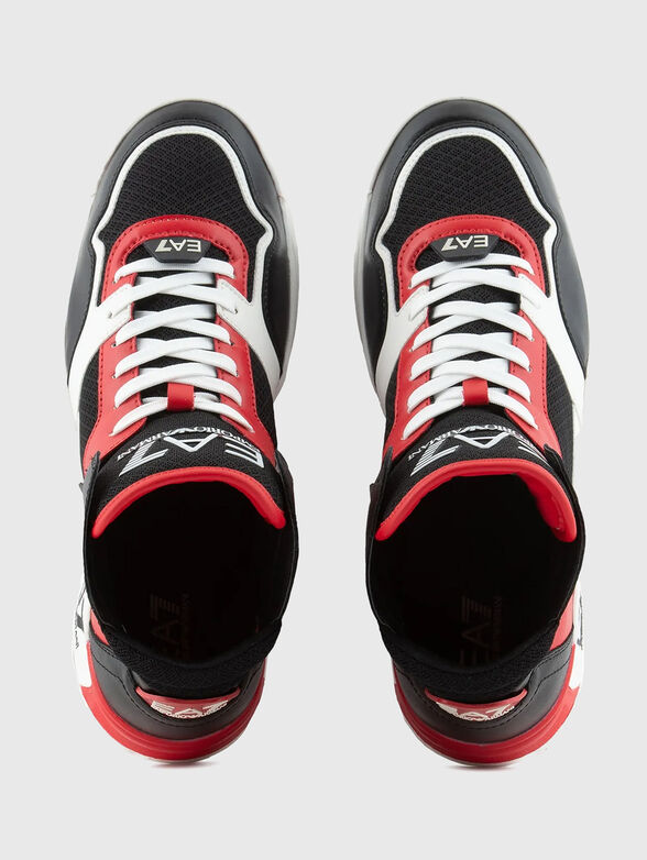 BASKED MID SUMMER high black sneakers - 6