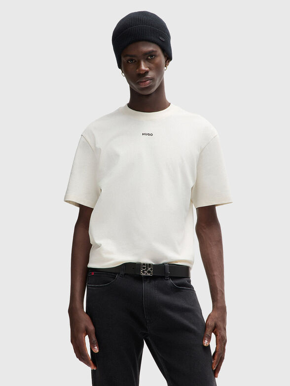 Belt with logo buckle - 2