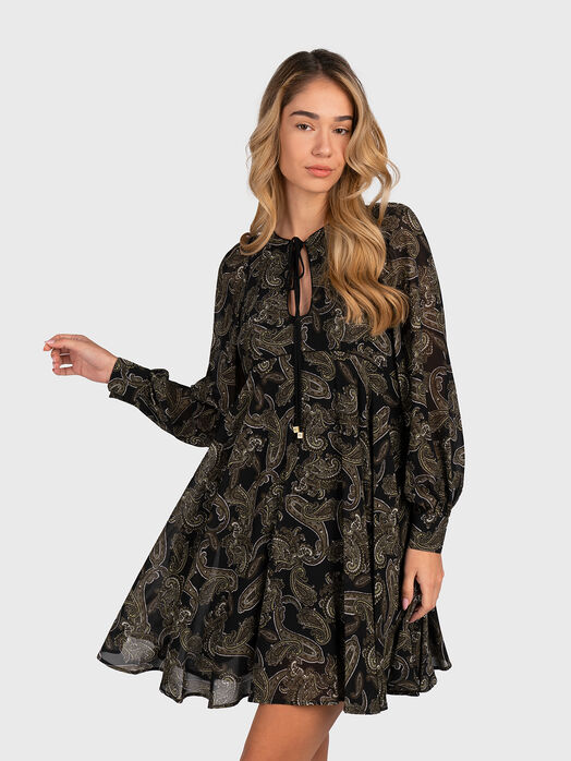 Paisley motifs dress