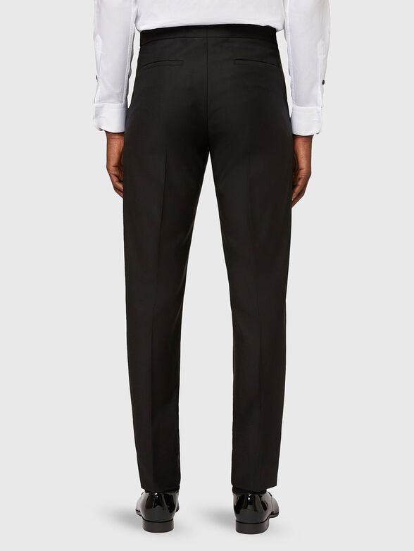 Wool trousers with crease - 2