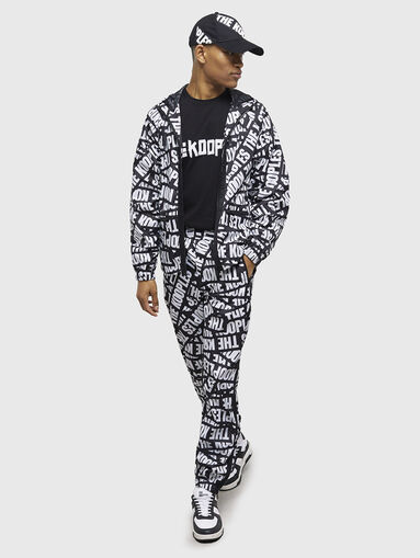 Windbreaker with logo print - 4