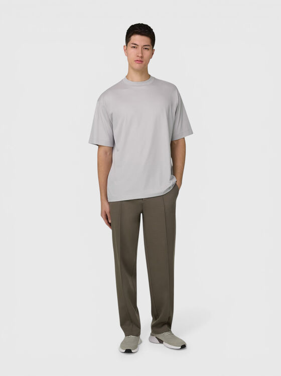 Cotton-blend T-shirt - 2