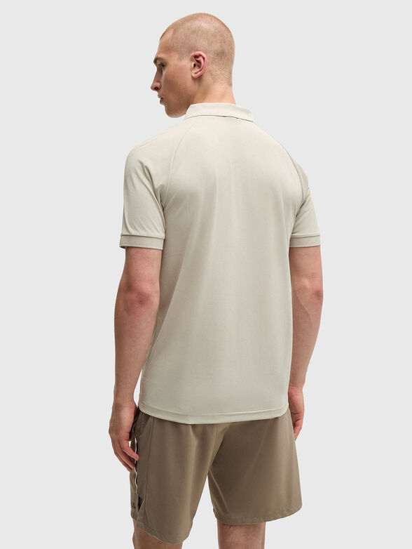 PATTEO MB 15 polo shirt  in light beige - 3