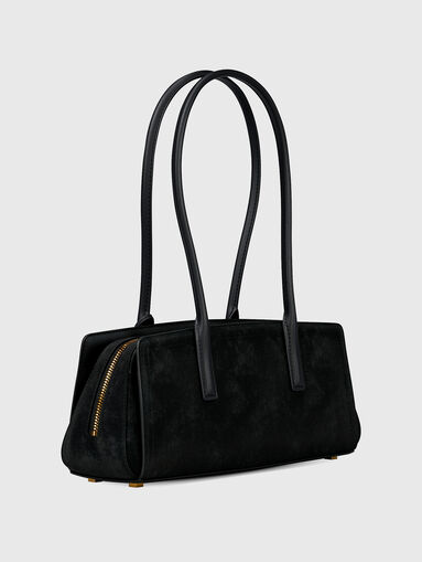 Beige LAILA suede handbag - 4