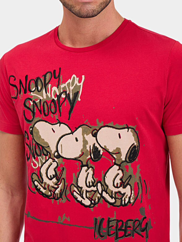 T-shirt with Snoopy print - 2