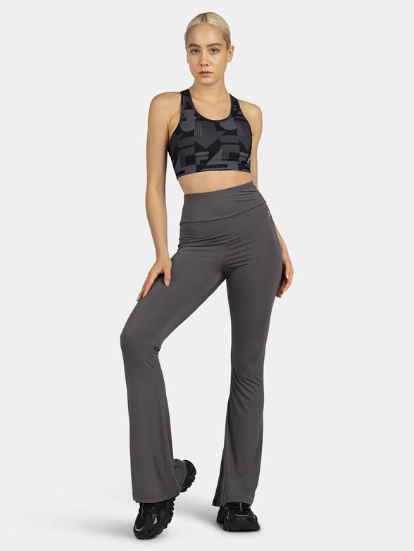 CHURDIUM leggings with flared legs - 4