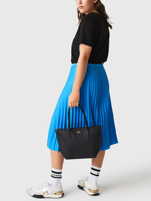 Black tote bag with logo - 2