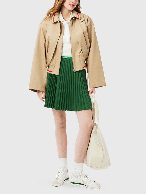 High-waisted mini skirt - 4