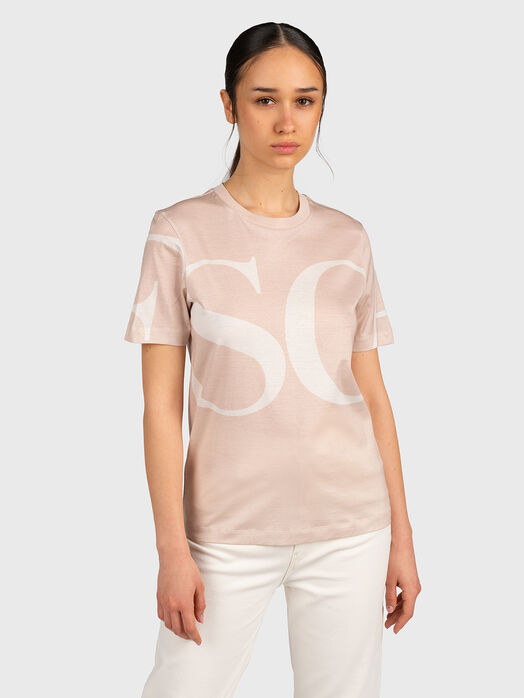 T-shirt with logo detail