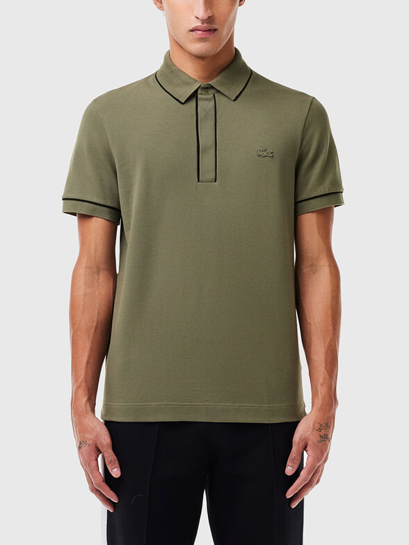Polo shirt with buttons - 1