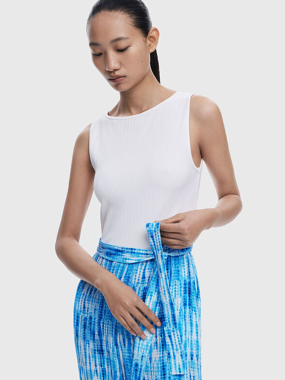 HYBRID jumpsuit with high waist and wide legs - 4