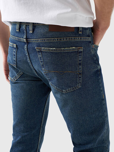 Slim jeans in blue  - 3