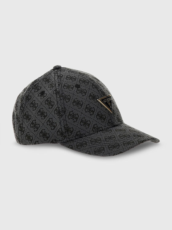 KATYA baseball cap with monogram logo print - 1
