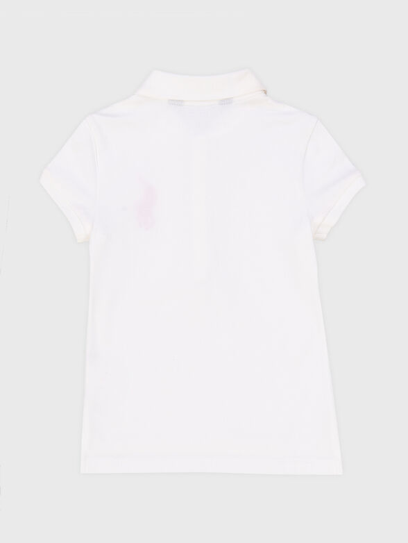 Embroidered logo polo shirt  - 2