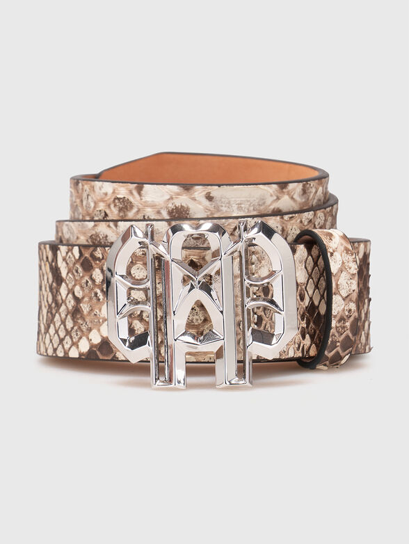 Gothic  Animal print belt - 1