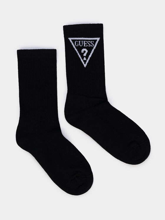 Чорапи ELLEN с лого принт - 1