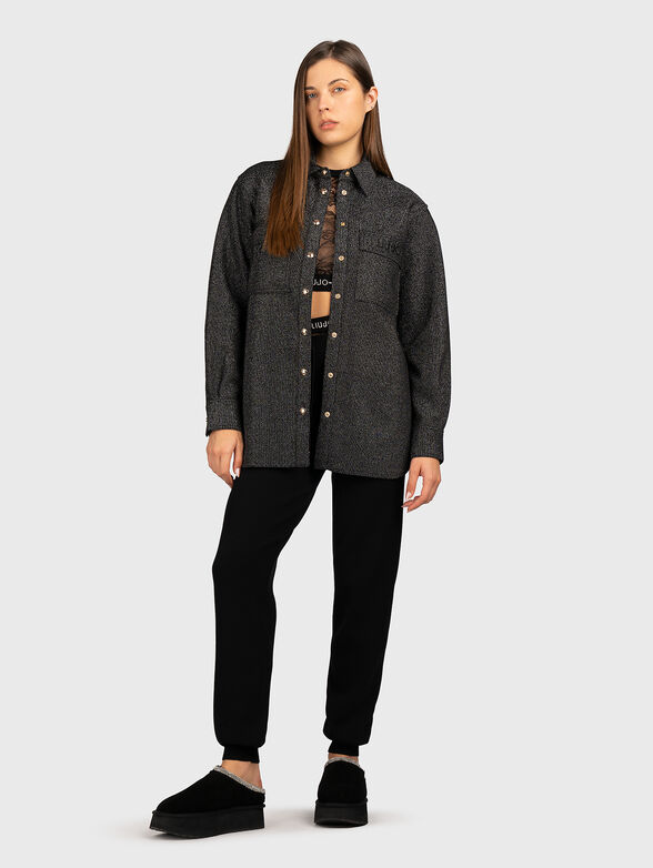 Jacket with lurex threads - 2