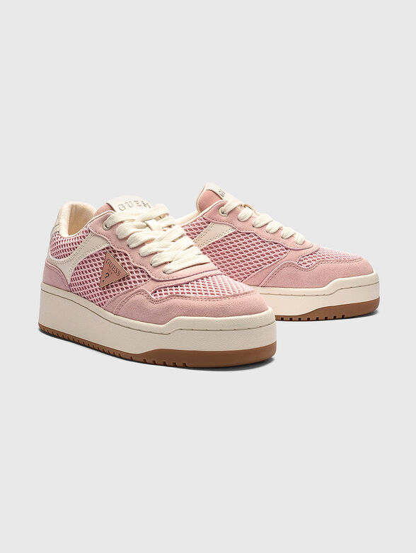 Mesh and textile sneakers - 2