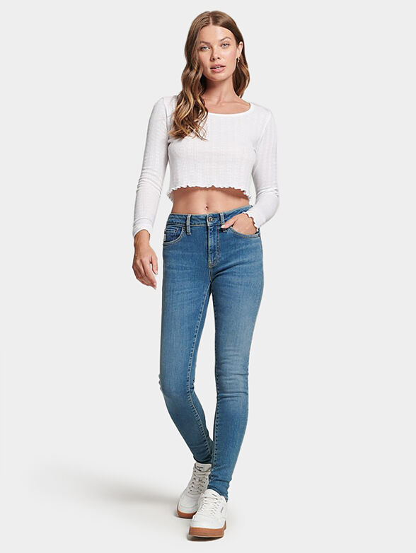 Skinny jeans in black color - 6