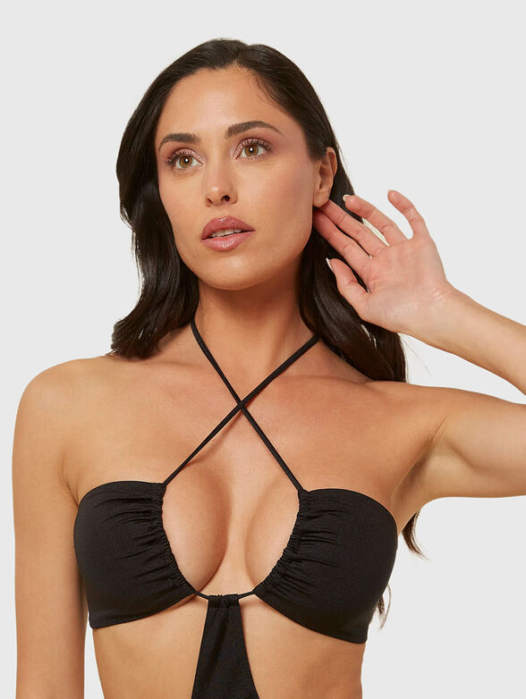 SHIRA black onepiece swimsuit brand YAMAMAY —