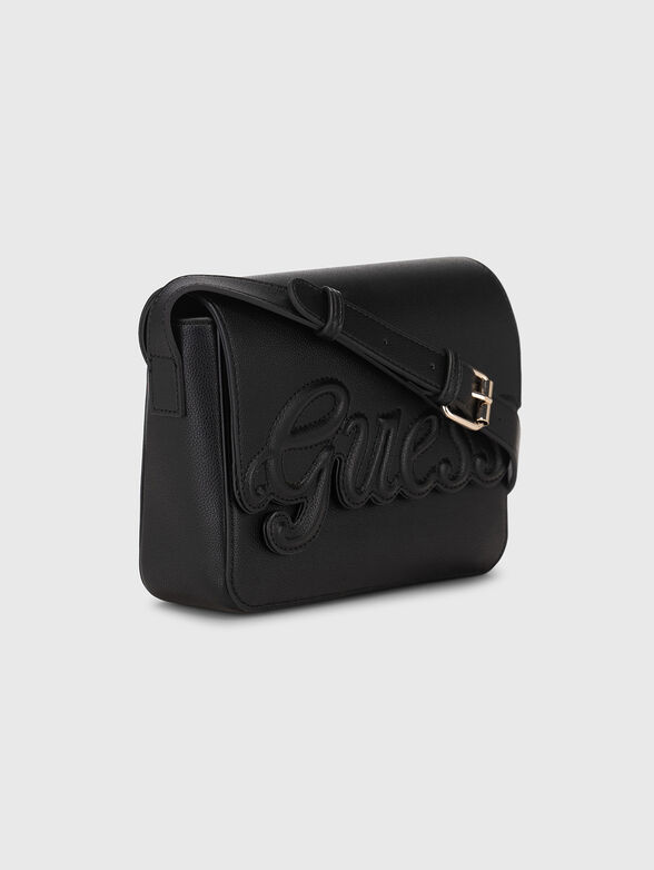 Crossbody bag in black - 4
