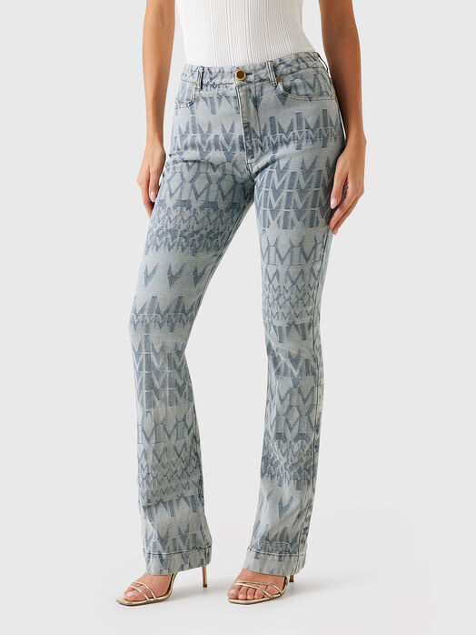 SARAH jeans with accent print