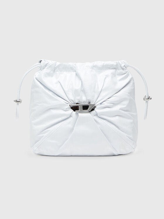 Чанта SCRUNCH-D от естествена кожа с лого - 1