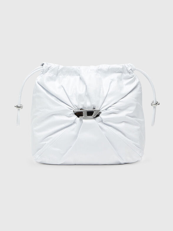 SCRUNCH-D small leather bag with logo - 1