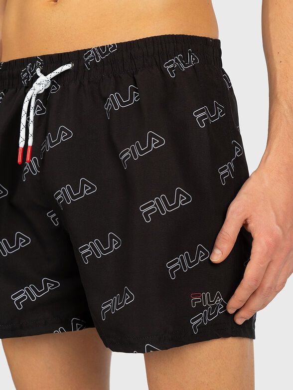 Beach shorts with logo - 1