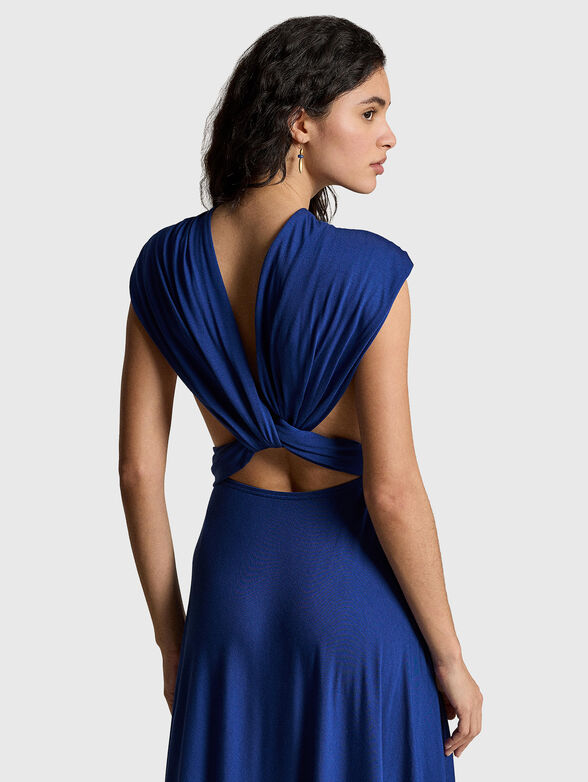 Halter neck midi dress - 3