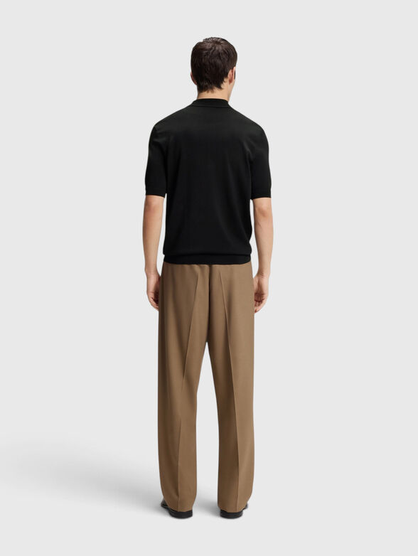 Black polo shirt - 2