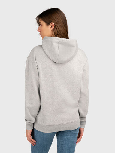 Sweatshirt with contrast print and logo - 3