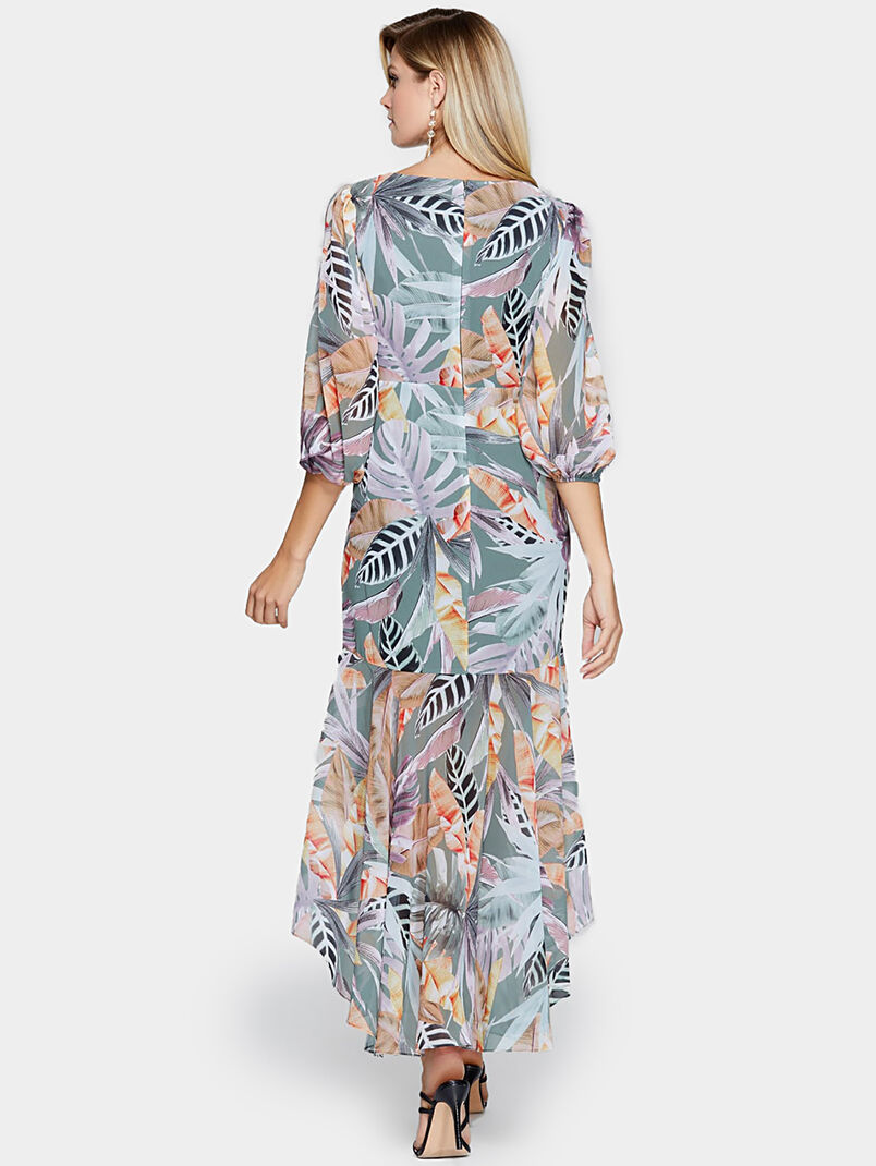 DESERT PALM Long asymmetric dress - 3