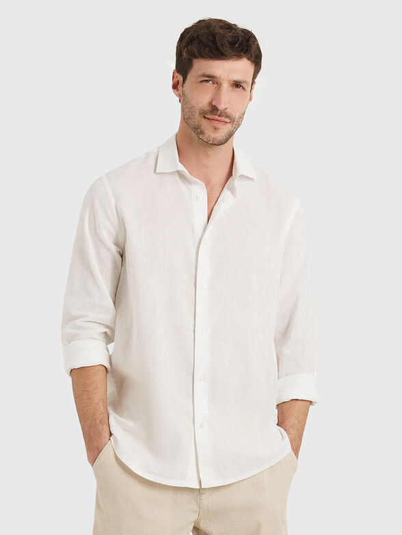 FREE TIME shirt in linen blend - 3