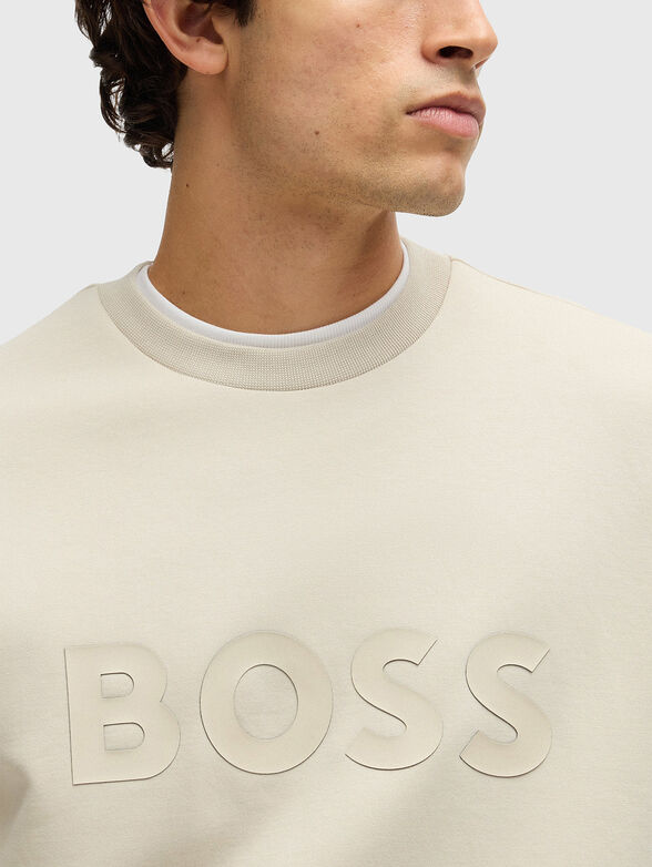 SALBO black sweatshirt with logo - 4