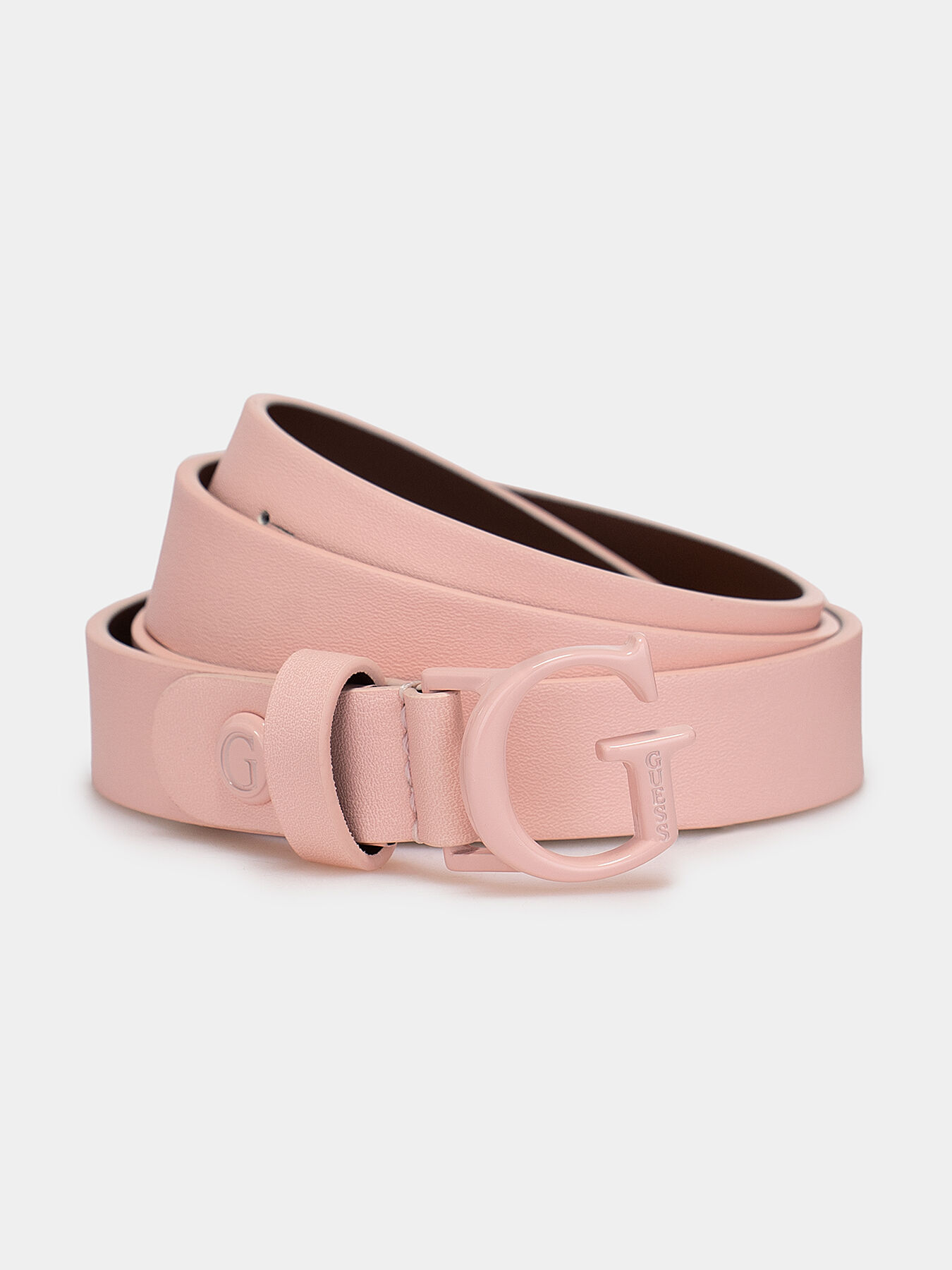 Pink guess belt hot sale
